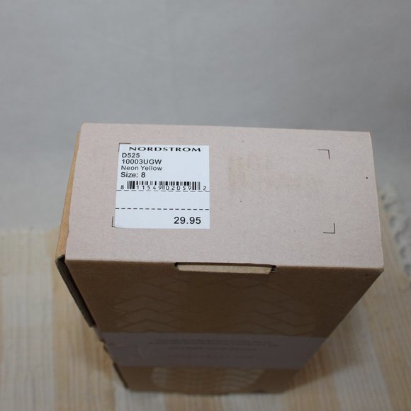 HOMAGE BOOT WRAPS NEW IN BOX NEON YELLOW SZ 8 WOMENS/UNISEX ONE PAIR - Picture 6 of 8